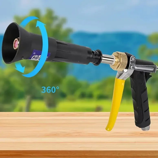 Pistolet pulvérisateur haute pression avec buse coupe-vent épaissie