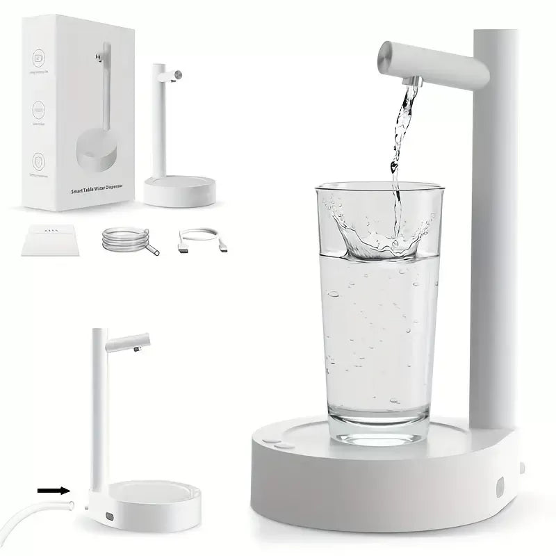 Distributeur d’Eau Intelligent , Pompe Électrique Portable à Débit Réglable
