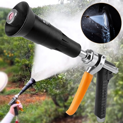 Pistolet pulvérisateur haute pression avec buse coupe-vent épaissie