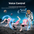 Smart RC Robot Puppy – Voice Command, Rolling & Flip Stunt Toy for Kids