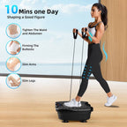 SlimVibe 999 Adjustable Gear Vibration Platform for Home Fitness