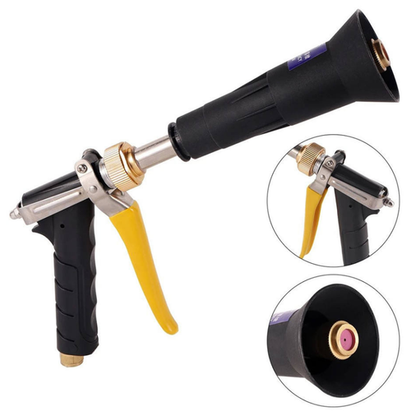 Pistolet pulvérisateur haute pression avec buse coupe-vent épaissie