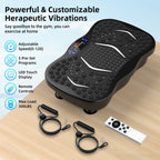SlimVibe 999 Adjustable Gear Vibration Platform for Home Fitness