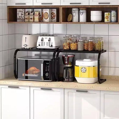 Étagère de Rangement pour Micro-ondes – Cuisine Multicouche et Multifonction