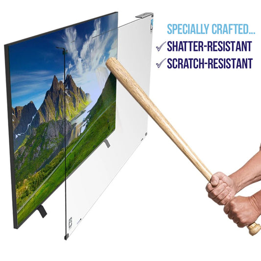Protecteur Ultra-Transparent pour TV : Protection Invisible contre Rayures et Chocs