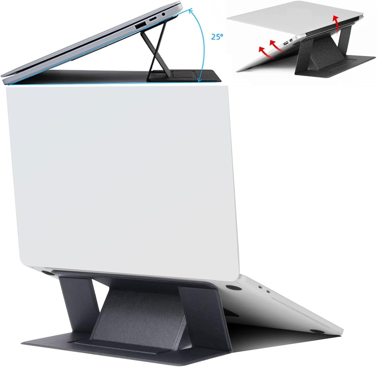 Support Adhésif pour Laptop – Élégance, Ergonomie et Mobilité