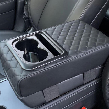 Accoudoir De Voiture Portable Avec Porte-gobelet Et Sac De Rangement