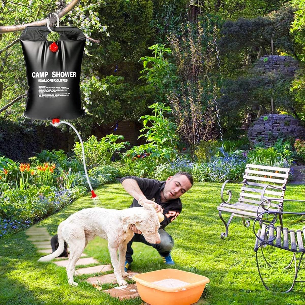 Douche Solaire Portable Pour Camping 20l