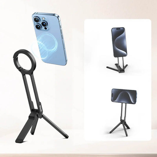 Trépied Pour Téléphone Portable Avec Anneau Magnétique